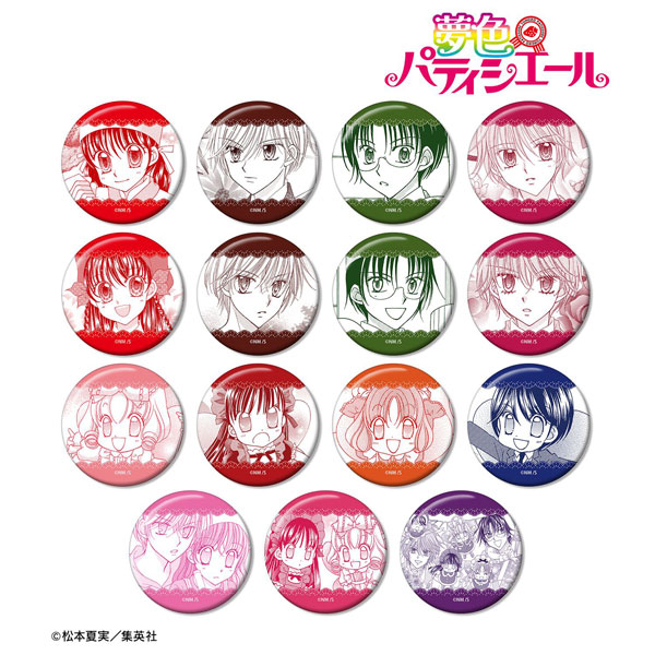 夢色パティシエール_トレーディング原作コマ缶バッジ vol.2(単位/コンプリートBOX/15パック入り)