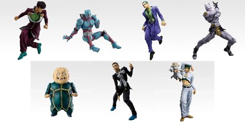 一番くじ ジョジョの奇妙な冒険 ダイヤモンドは砕けない -STAND RUSH!- (A賞 東方仗助、B賞 クレイジー・ダイヤモンド、C賞 川尻浩作、D賞 キラークイーン、E賞 矢安宮重清、F賞 噴上裕也、ラストワン賞 岸辺露伴＆ヘブンズ・ドアー ）フィギュア 全7種セット