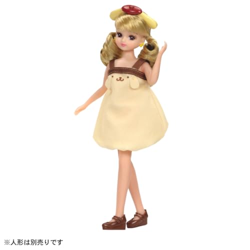 タカラトミー(TAKARA TOMY) リカちゃんドレス マイチョイス サンリオキャラクターズ ワンピ＆カチューシャ ポムポムプリン 着せ替え おままごと おもちゃ 3歳以上