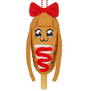 ポプテピピック コンビニシリーズ 串刺しぬいぐるみキーホルダー ピピ美