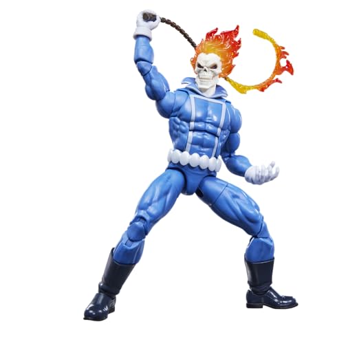 ハズブロ（Hasbro）MARVEL マーベル レジェンド・シリーズ ゴーストライダー ジョニー・ブレイズ マーベルコミックスコレクション用 6インチ バイク付きアクションフィギュア G2083 正規品