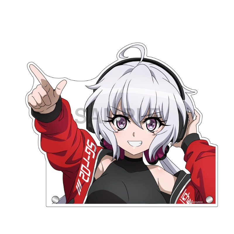 戦姫絶唱シンフォギアＸＶ 特大ダイカットアクリルボード 雪音 クリス DJ ver.【催事商品】