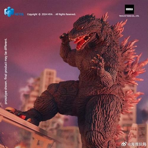 HIYATOYS ゴジラ2000 ミレニアム1999 ゴジラ 可動 アクション フィギュア