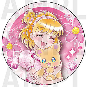 『魔法つかいプリキュア！』ホログラム缶バッジ 朝日奈みらい＆モフルン