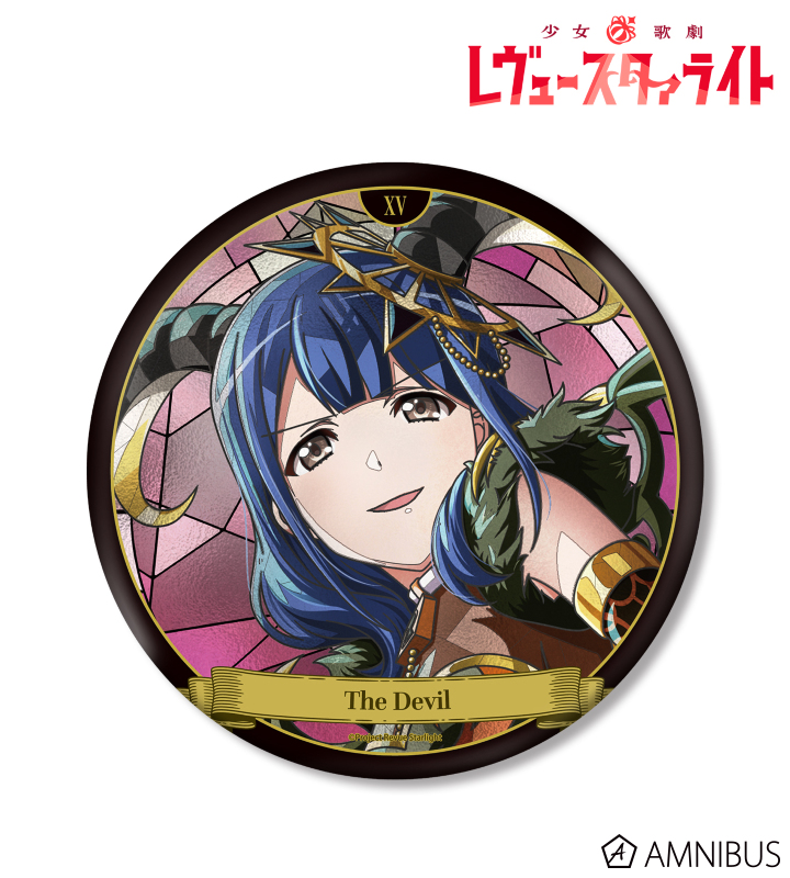 花柳 香子 Aure Glass BIG缶バッジ