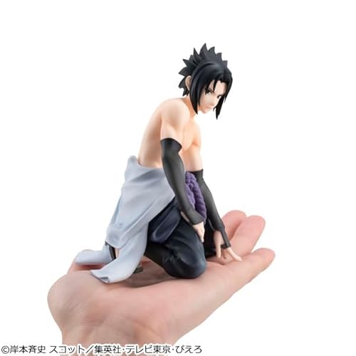 メガハウス(MegaHouse) G.E.M.シリーズ NARUTO-ナルト- 疾風伝 てのひらサスケ 約120mm PVC製 塗装済み完成品フィギュア