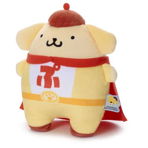 タカラトミーアーツ(TAKARATOMY A.R.T.S) サンリオキャラクターズ Mocchi-Mocchi- ぬいぐるみS ポムポムヒーロー 幅 約23cm