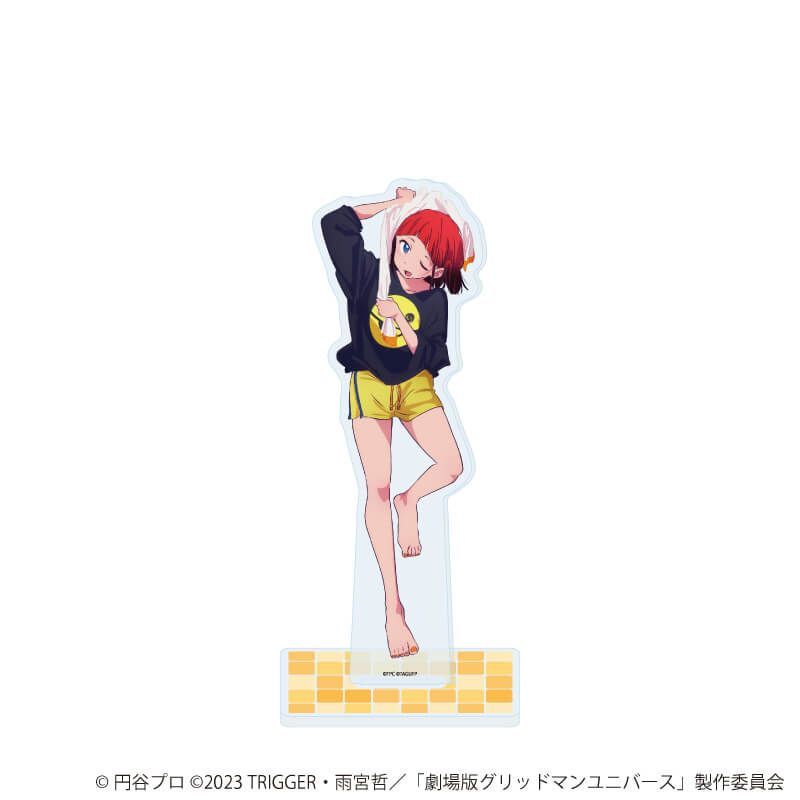 アクリルスタンド「グリッドマンユニバース」53/飛鳥川ちせ お風呂上りver.(描き下ろしイラスト)