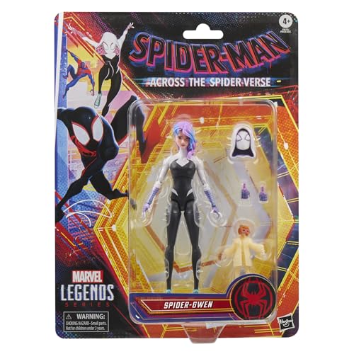 ハズブロ(Hasbro)MARVEL マーベルレジェンド・シリーズ スパイダー・グウェン、スパイダーマン:アクロス・ザ・スパイダーバース コレクタブル 15 cmアクションフィギュア F9175 正規品