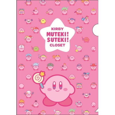 【グッズ-クリアファイル】星のカービィ クリアファイル2枚セット KIRBY MUTEKI! SUTEKI! CLOSET【再販】