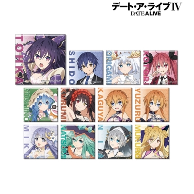 【グッズ-バッチ】デート・ア・ライブIV トレーディングスクエア缶バッジ【再販】