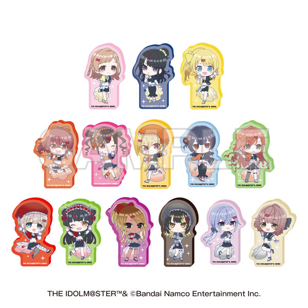NTTドコモ×アイドルマスター シャイニーカラーズ トレーディングミニアクリルブロックA 14個入りBOX