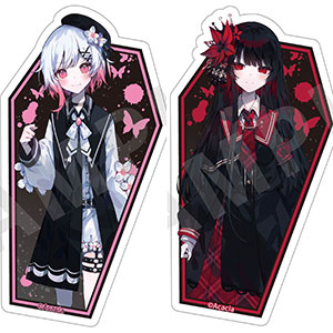 「魔法少女ノ魔女裁判」 トレーディングステッカー 13個入りセット