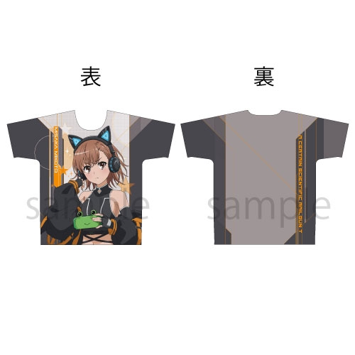 とある科学の超電磁砲T フルグラフィックTシャツ 御坂美琴 ゲーミング ver.【再販】