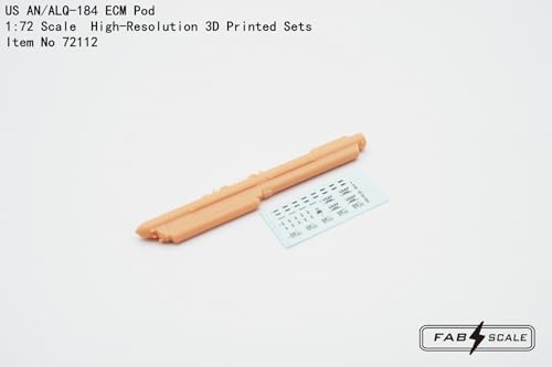 ファブスケールスタジオ 1/72 AN/ALQ-184 ECMポッド プラモデル用パーツ FAB72112