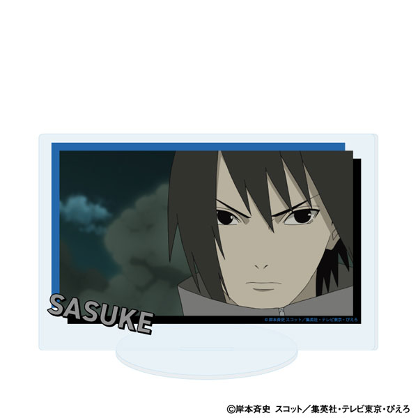 アクリルスタンド「NARUTO-ナルト- 疾風伝」78/うちはサスケ(場面写イラスト)[A3]《０８月予約》