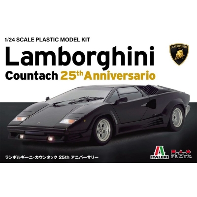 【プラモデル】ランボルギーニ カウンタック 25周年アニバーサリー 日本語版特別仕様 1/24【再販】