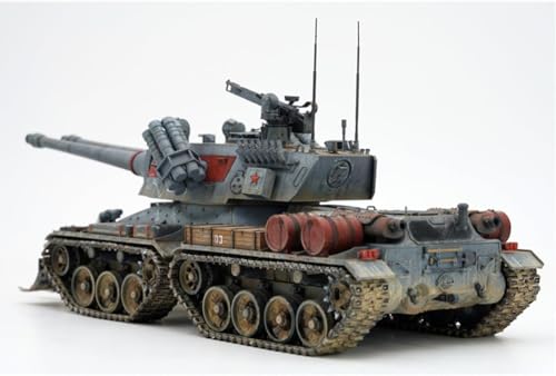 LEBOO BORDER ボーダー模型 BC-003 ソビエト戦車 アポカリプス Ver2.0 色分け済みプラモデル 組み立てキット