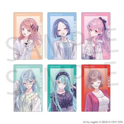 【グッズ-カード】プロジェクトセカイ カラフルステージ！ feat. 初音ミク イラストレーターコラボ ePick card series クリアver.［MORE MORE JUMP！］