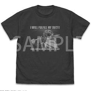 アニメ「鬼滅の刃」 煉獄杏寿郎の責務を全うする Tシャツ/SUMI-XL