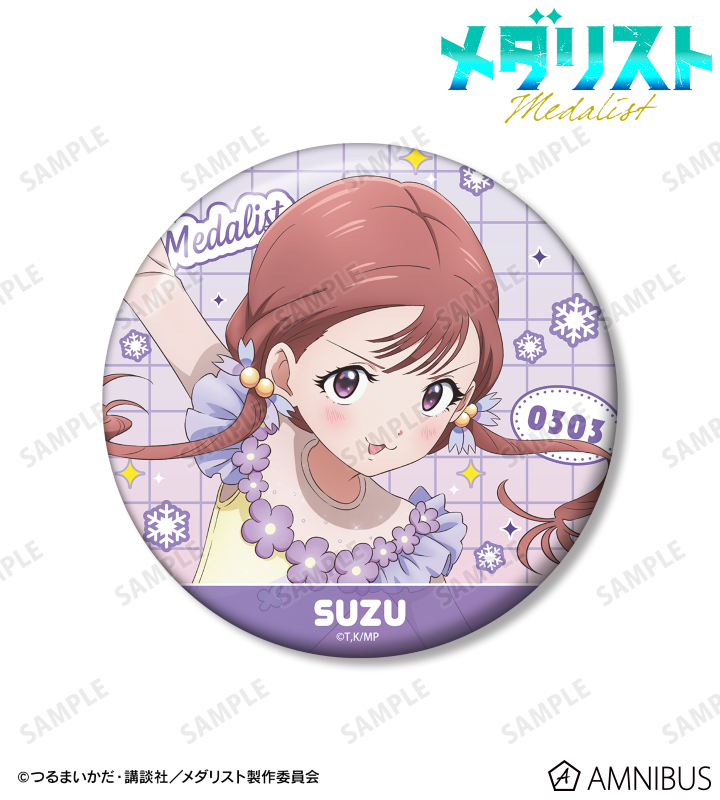 鹿本すず 100mm缶バッジ