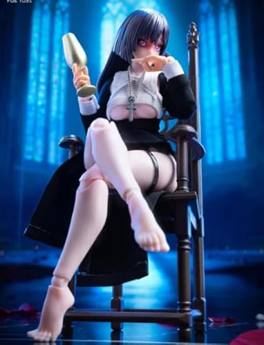 [AC]Fogtoys YU-01B 修道女ライラ Layla 1/12 可動 アクションフィギュア ヘット 素体 衣装 アクセサリー フルセット