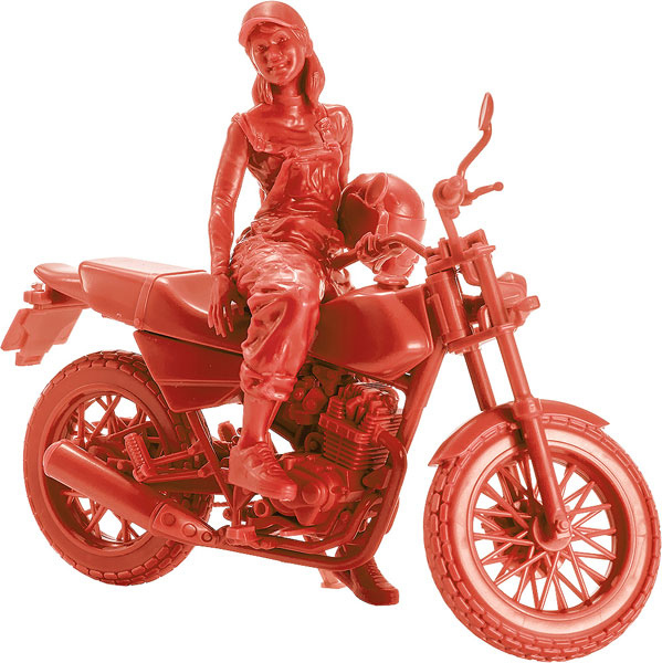 PLAMAX MF-103 Rider’s portrait Honda FTR 223 レッド 1/20 プラモデル[マックスファクトリー]《１２月予約》