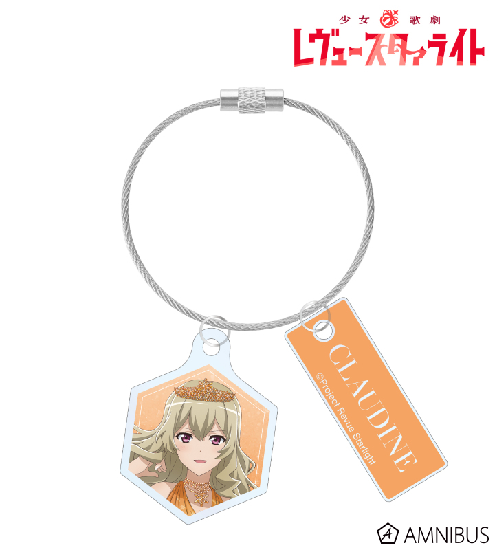 アニメ放送5周年記念 描き下ろし 西條 クロディーヌ SNOW QUEENver. 2連ワイヤーアクリルキーホルダー