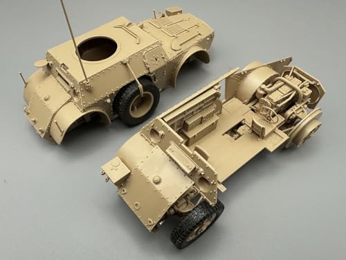 ランモモデル 1/35 イタリア アウトブリンダ AB41 装甲偵察車 プラモデル LANMM-35005