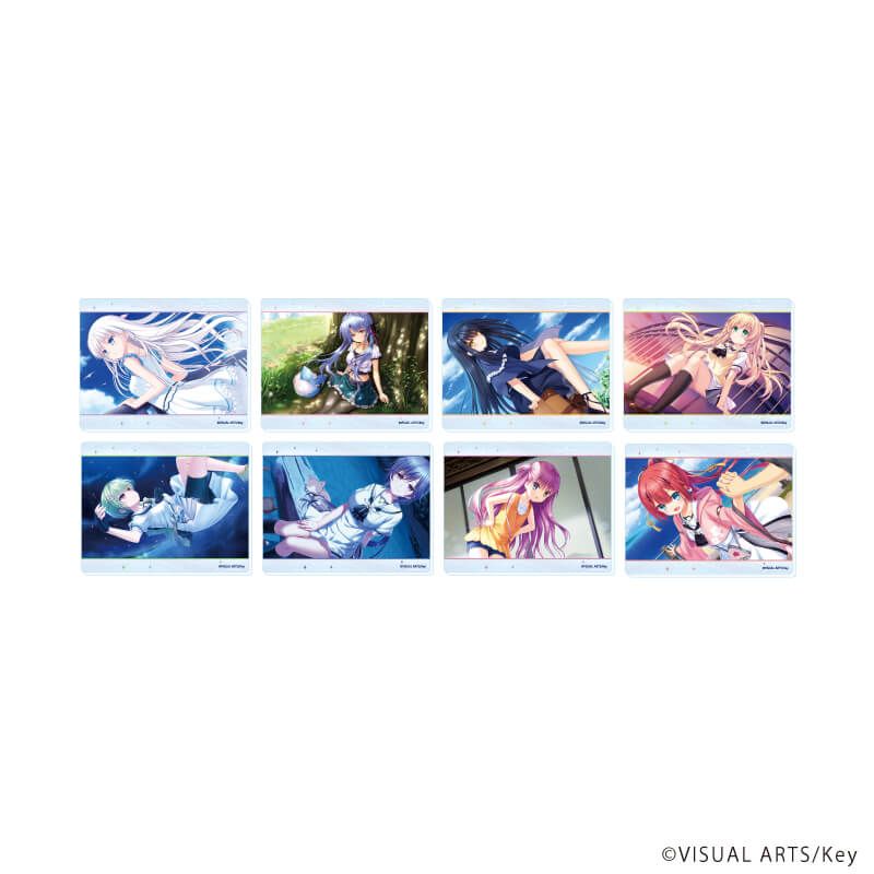 アクリルカード「Summer Pockets REFLECTION BLUE」01/ブラインド(8種)(公式イラスト)