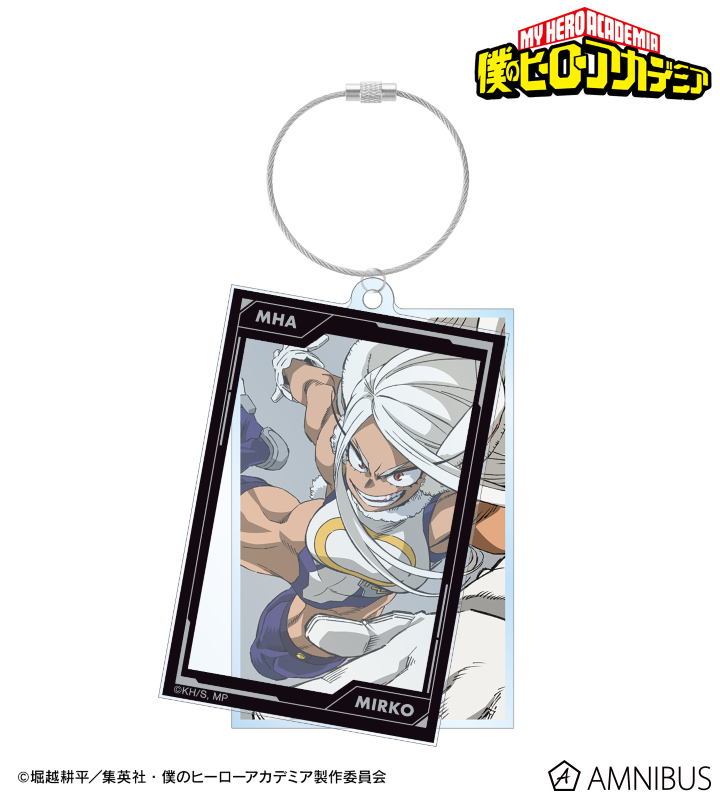 ミルコ 2連ワイヤーBIGアクリルキーホルダー