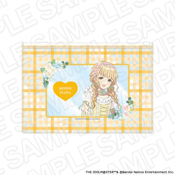 学園アイドルマスター クリアポーチ 藤田ことね floral dress ver.[コンテンツシード]《０９月予約》