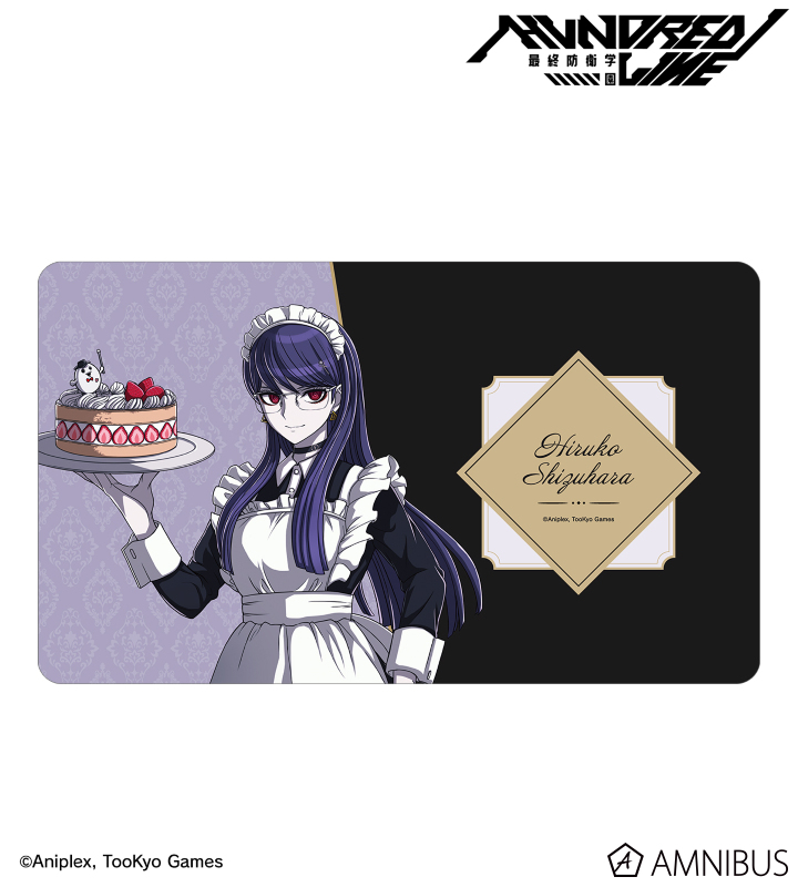 描き下ろし 雫原比留子 メイドver. マルチデスクマット