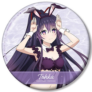 アニメ「デート・ア・ライブV」 描き下ろし 夜刀神十香 水着バニーver. 100mm缶バッジ