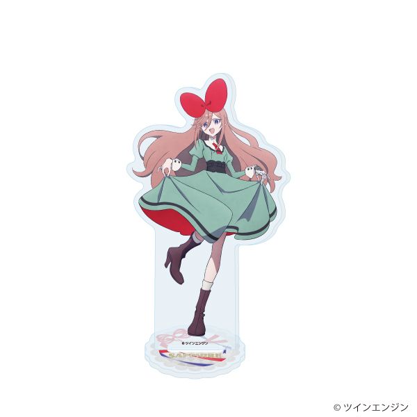 アクリルスタンド「THE RIBBON HERO リボンヒーロー」02/サファイア(私服)(公式イラスト)