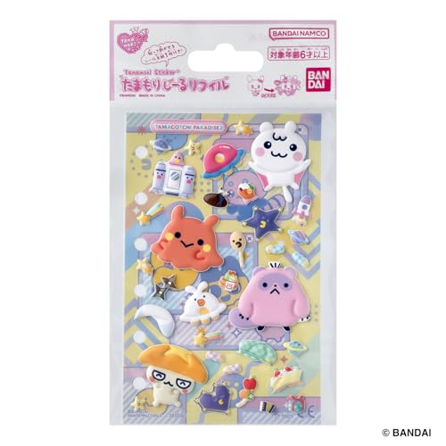 [バンダイ(BANDAI)] たまもりしーるリフィル Tamagotchi Paradiseセット2 対象年齢 6 才以上 たまごっち