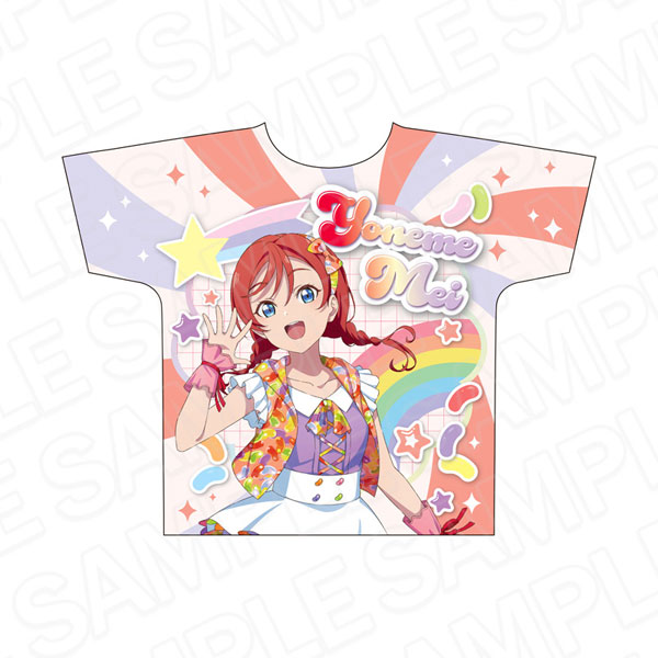 ラブライブ！スーパースター！！ フルグラフィックTシャツ 米女メイ Cafe party ver.
