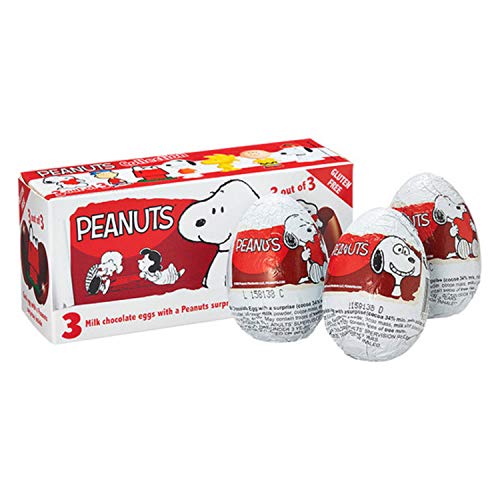 Zaini ザイーニ チョコエッグ スヌーピー PEANUTS チョコレートエッグ 1個 (x 1)