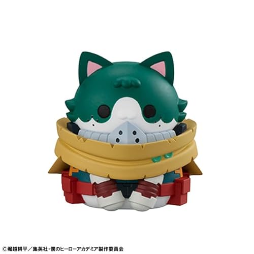 メガハウス(MegaHouse) MEGA CAT PROJECT 僕のヒーローアカデミア ヒロアカニャンコNO.01 (BOX) 約30mm PVC製 塗装済み完成品フィギュア