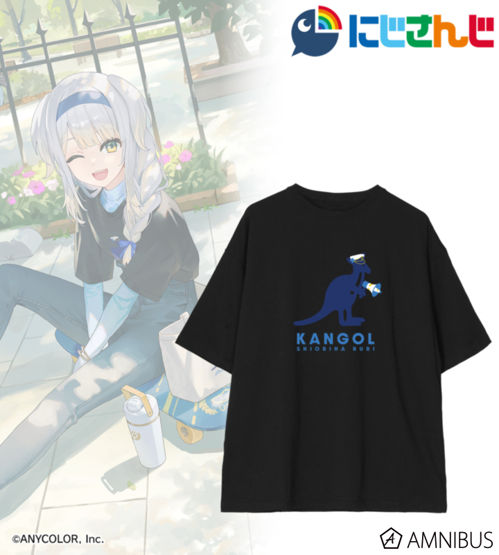 KANGOL®コラボ 栞葉るり 着用BIGシルエットTシャツ