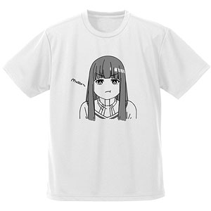 葬送のフリーレン フェルン フェイス ドライTシャツ/WHITE-M