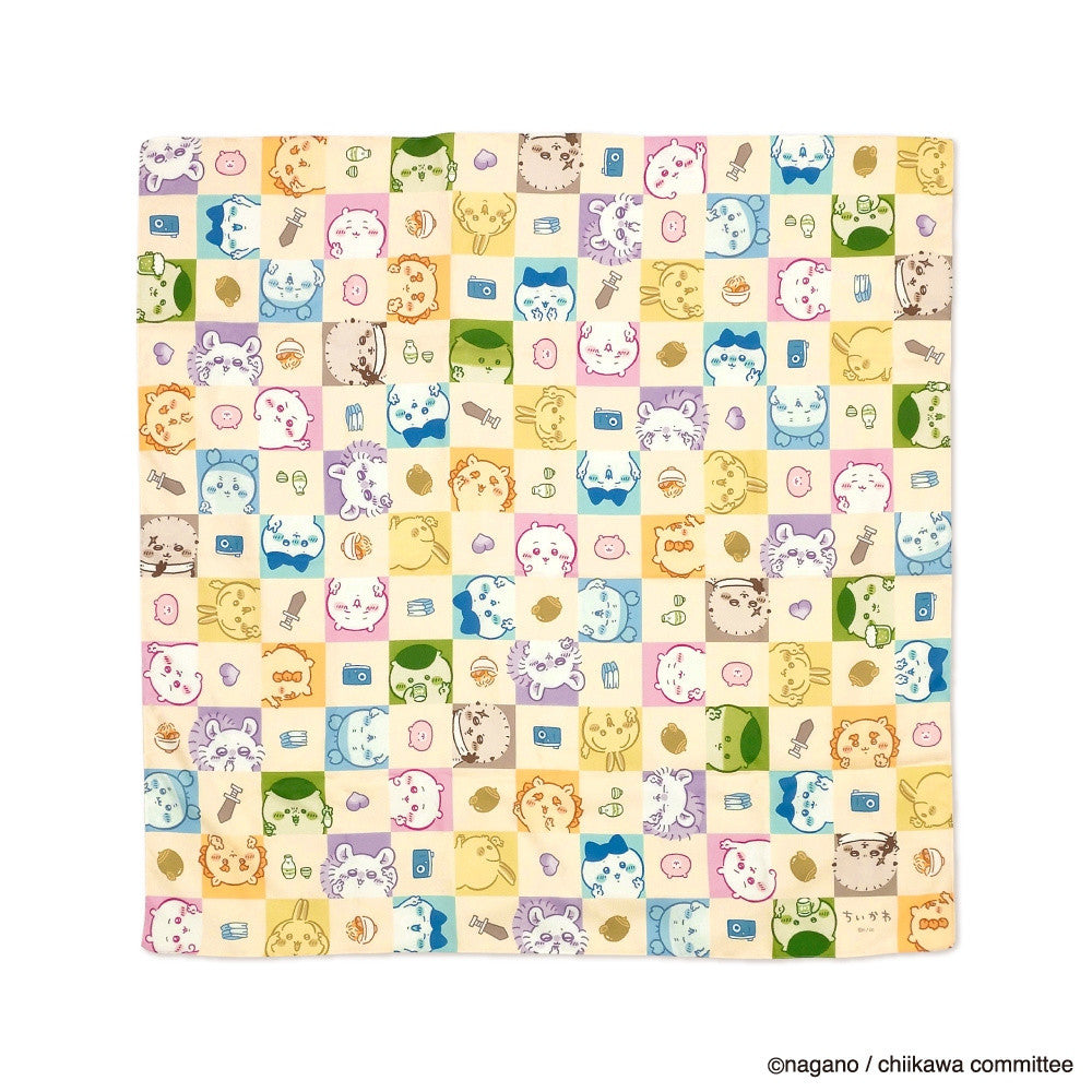 ちいかわ 撥水風呂敷(市松模様)