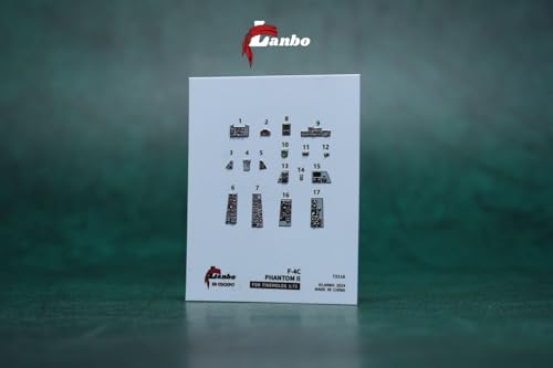 ランボモデルズ 1/72 F-4C ファントムII 内装3Dデカール (ファインモールド用) プラモデル用デカール LNB72116 (飛行機)