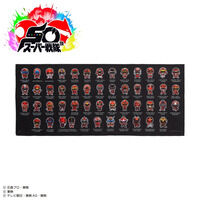 スーパー戦隊シリーズ　歴代レッド　デフォルメ　フェイスタオル