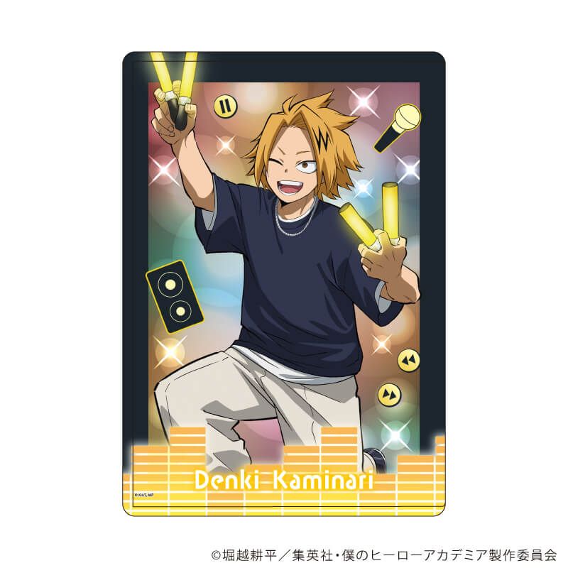 キャラクリアケース「僕のヒーローアカデミア」06/上鳴電気 カラオケパーティーver.(描き下ろし)