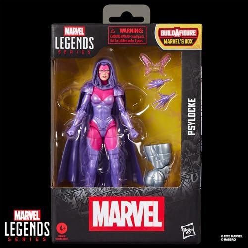 ハズブロ（Hasbro）MARVEL マーベルレジェンド・シリーズ サイロック、『X-MEN』コミック コレクション用 15 cm サイズのアクションフィギュア G2423 正規品