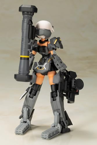 壽屋(KOTOBUKIYA) フレームアームズ・ガール 轟雷改[黒] with FGM148タイプ 対戦車ミサイル 全高約160mm ノンスケール プラモデル