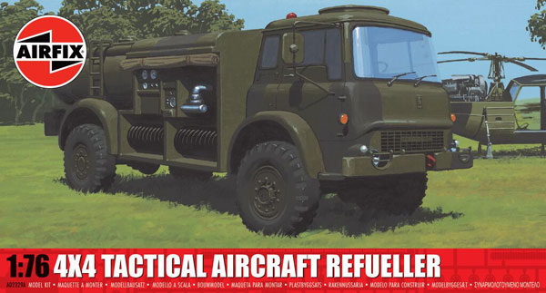 1/76 4x4 航空機給油車 プラモデル