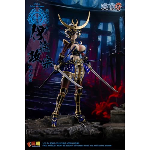 HiPlay 玩朝玩具 1/12 戦国Gシリーズ 伊達政宗 可動フィギュア 塗装済み 完成品