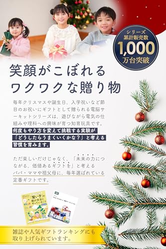 電気回路 実験 電脳サーキット クリーンエネルギー 日本語ガイド付 風力 水力 発電 SDGs 自由研究 小学生 ギフト プレゼント テーマシリーズ キット クリスマス 誕生日